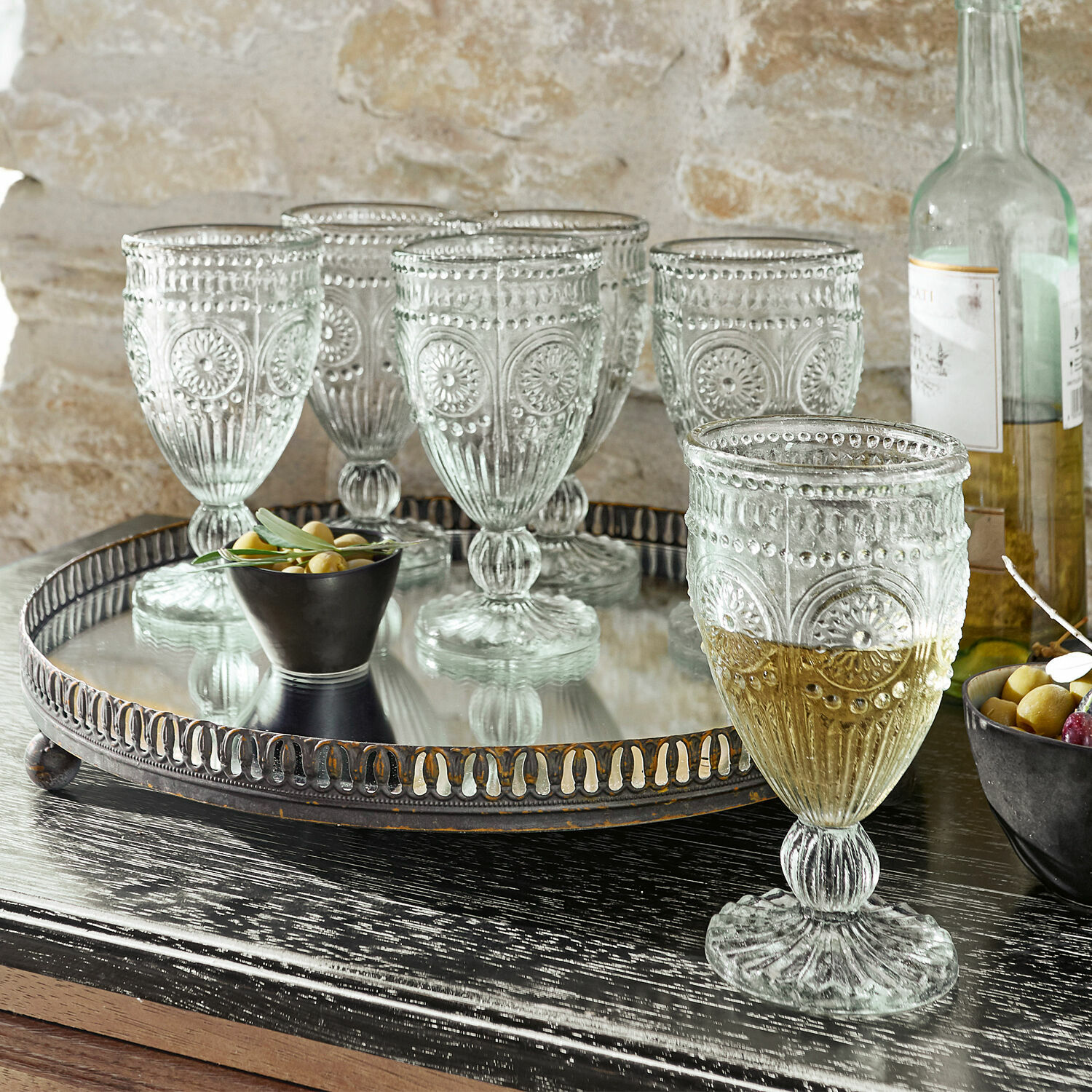 Set di 6 bicchieri Leatrice