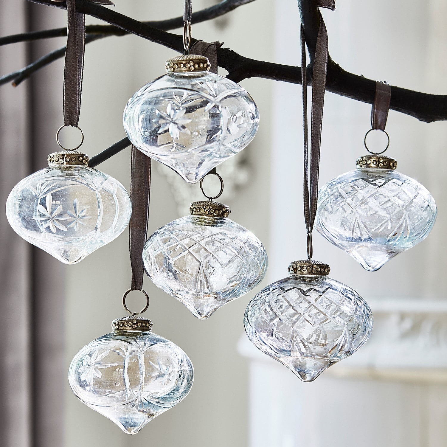 Set di 6 decorazioni natalizie Cheshire Set di 6 decorazioni natalizie Cheshire