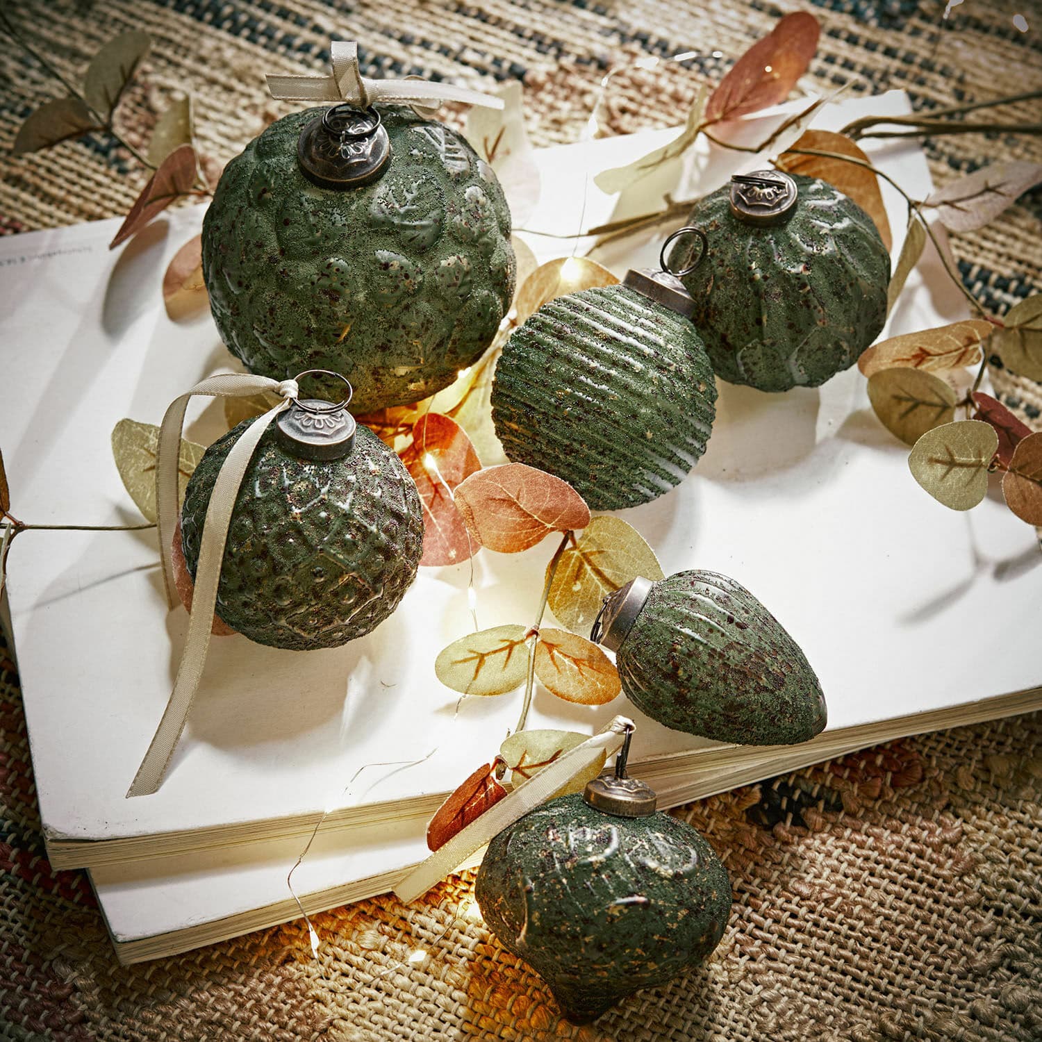 Set di 6 decorazioni natalizie Moriches