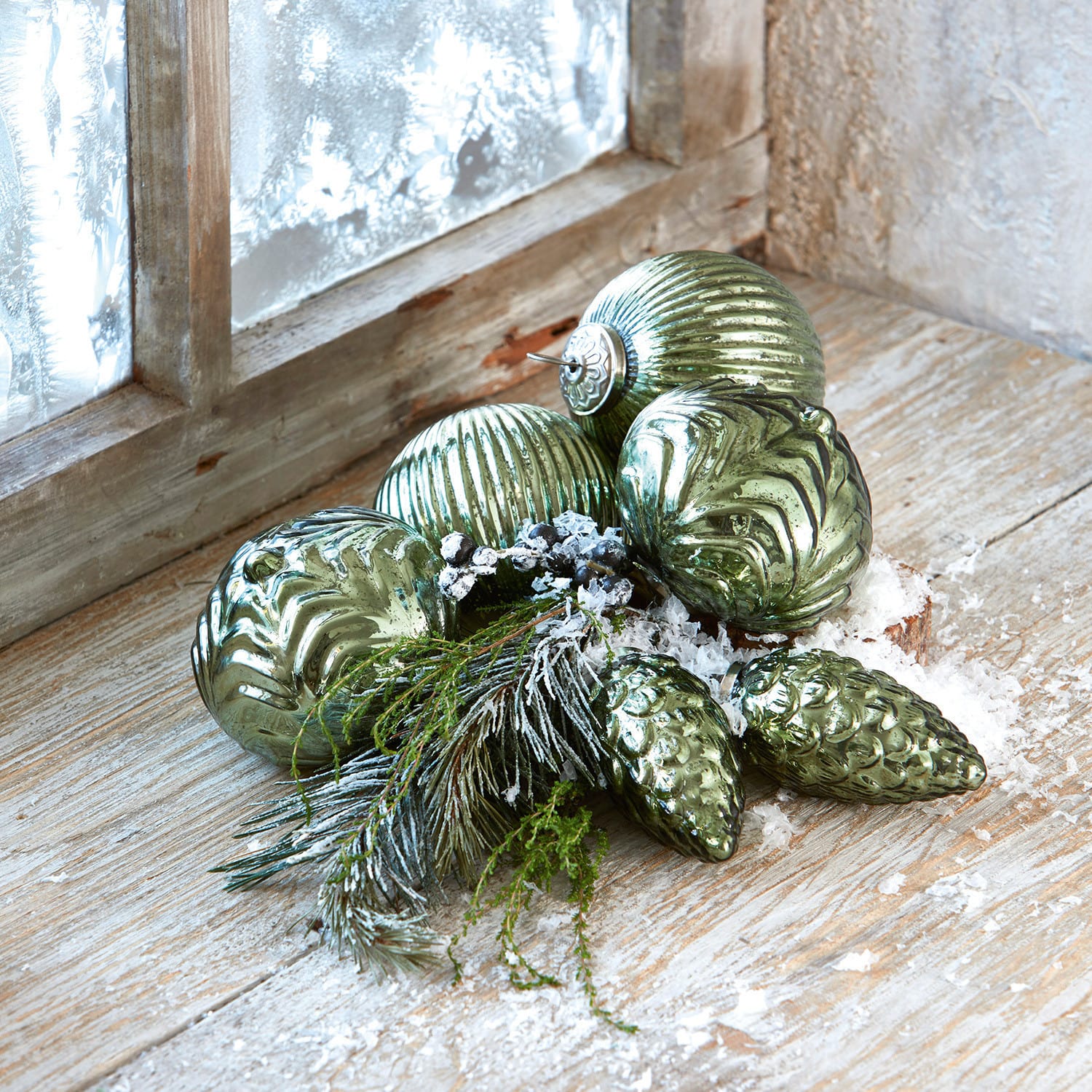 Set di 6 decorazioni natalizie Silverhill