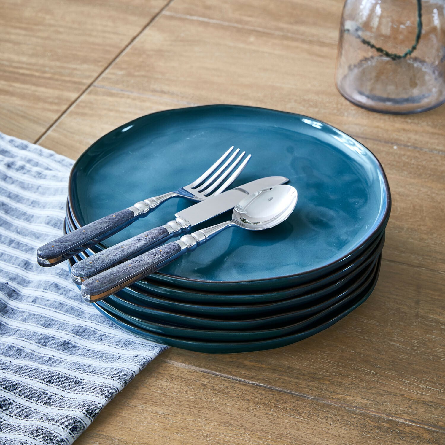 Set di 6 piatti Biarré