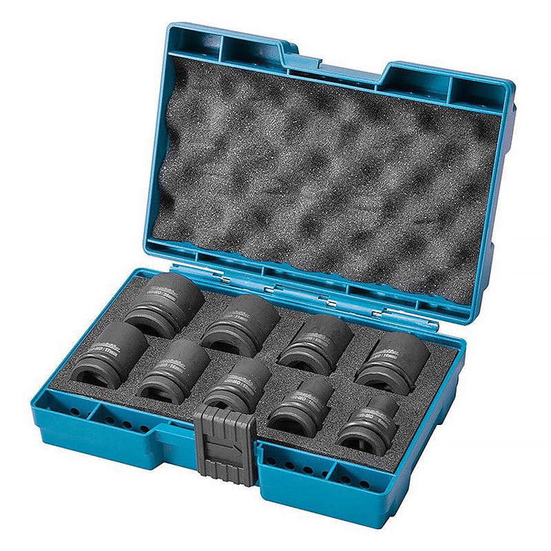 Set Di 9 Bussole Makita Da 1/2' - B-66232
