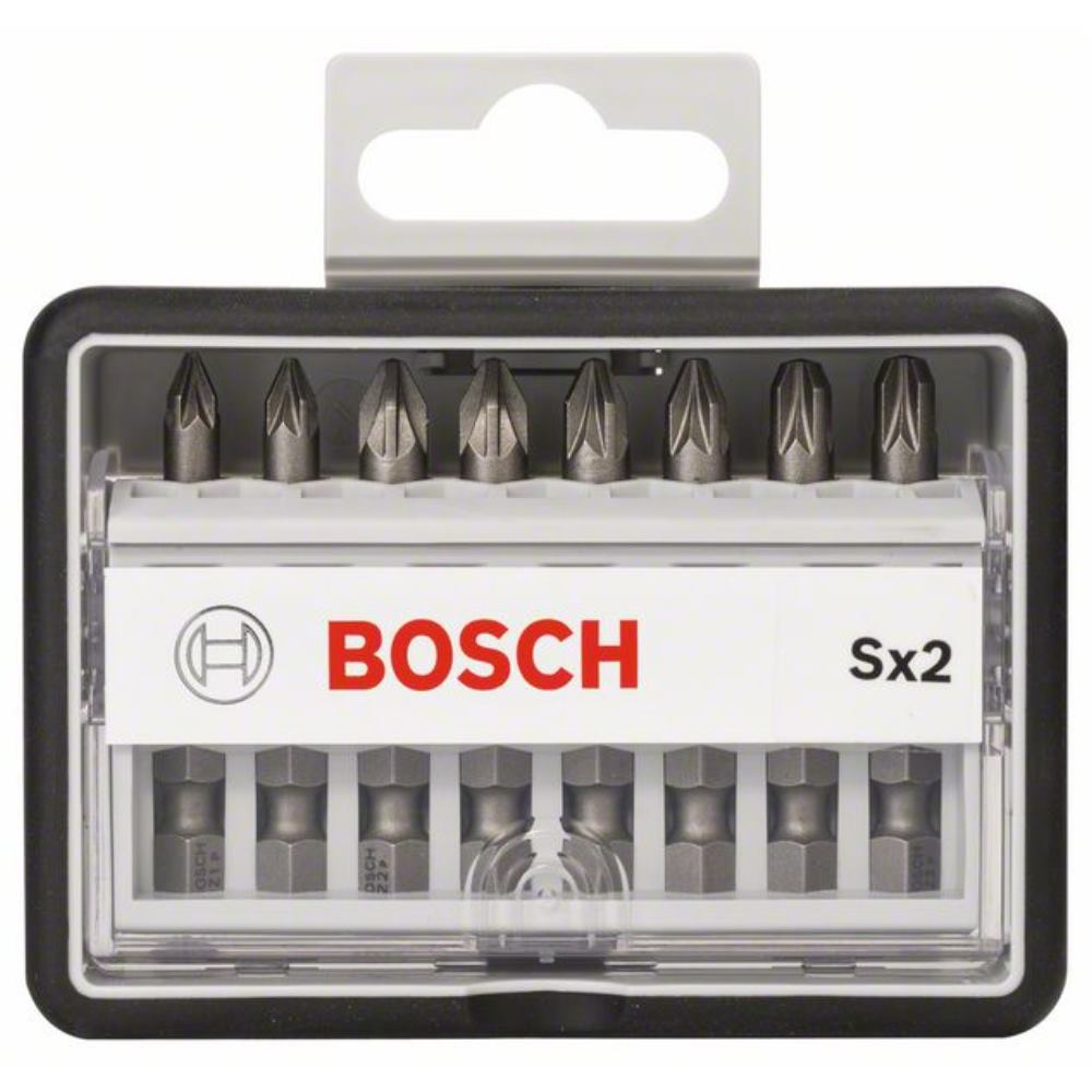 Set Di Bit Di Avvitamento Set Robusto Linea Sx Extra-hard. 8 Pezzi. 49 Mm. Pz.