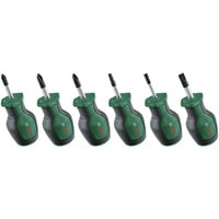 Set di cacciaviti corti, 6 pezzi, Cacciavite