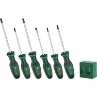 Set di cacciaviti + magnetizzatore, 6 pezzi, Cacciavite