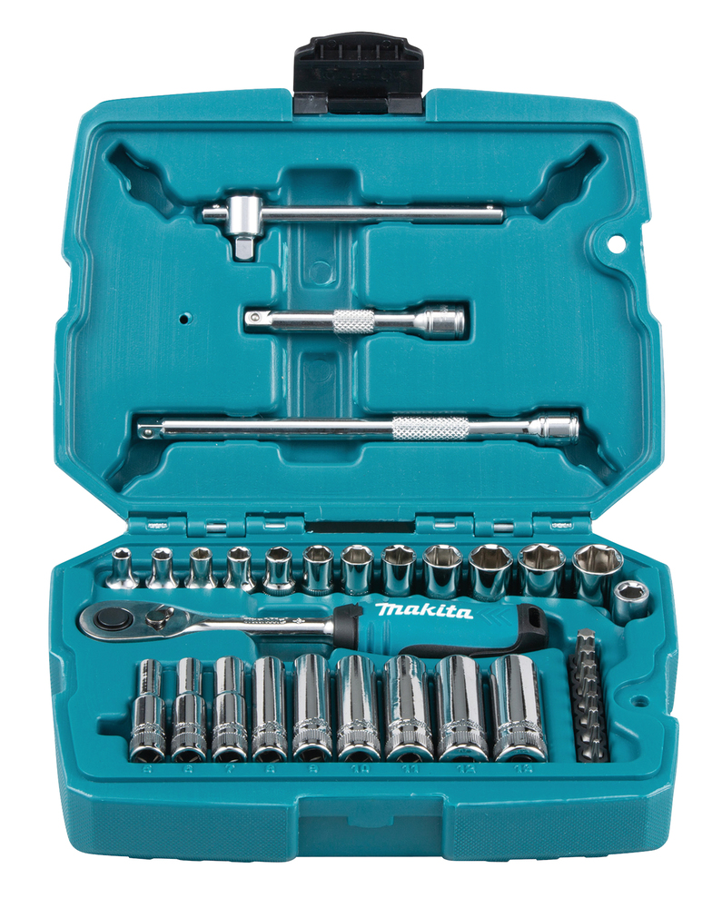 Set Di Punte Per Cricchetto Makita, 34 Pezzi 1/4 - 34 Pezzi