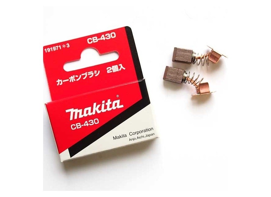 Set Di Spazzole Di Carbone Makita Cb430 - 191971-3 Set Di Spazzole Di Carbone Makita Cb430 - 191971-3