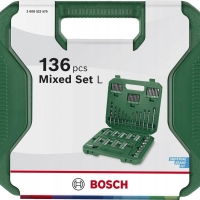 Set Di Utensili Bosch Diy Mix Set 136 Pezzi Versatile Compatto