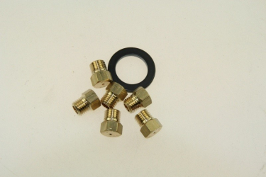 Set D'Iniettori Gas Butano Propano Originale - Forni, Fornelli Elettrici E A Gas Whirlpool 2948458015250380378