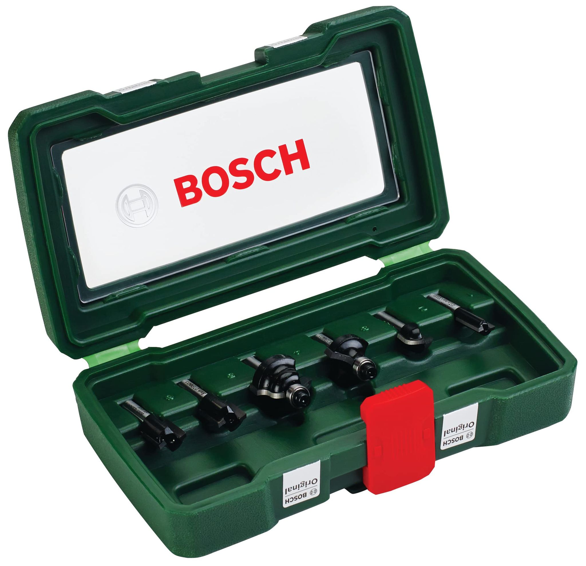 Set Frese Hm, Codolo 1/4, 6 Pezzi, 45 X 40 X 25 - Bosch