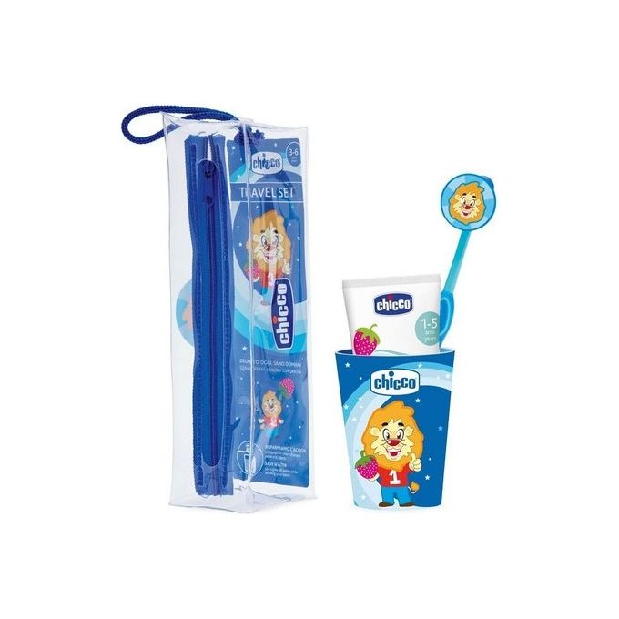 Set igiene orale bimbi Tigre 3-6a Azzurro 120990