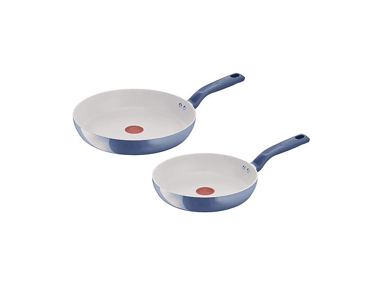 Set padelle LAGOSTINA Nettuno, 2 pezzi, Compatibile con Induzione e Gas, Ø 24/28 cm, Alluminio, Antiaderente