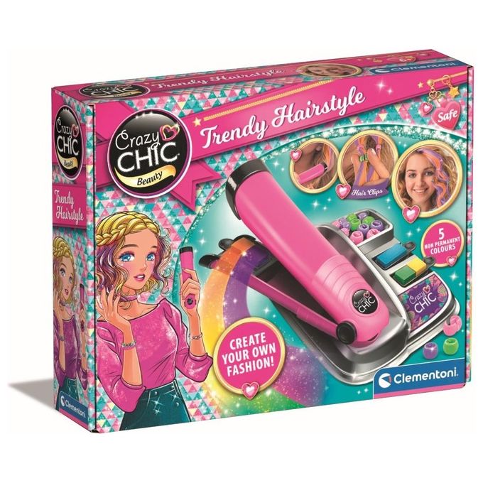 Set parrucchiera Trendy Hairsryle CRAZY CHIC 18750