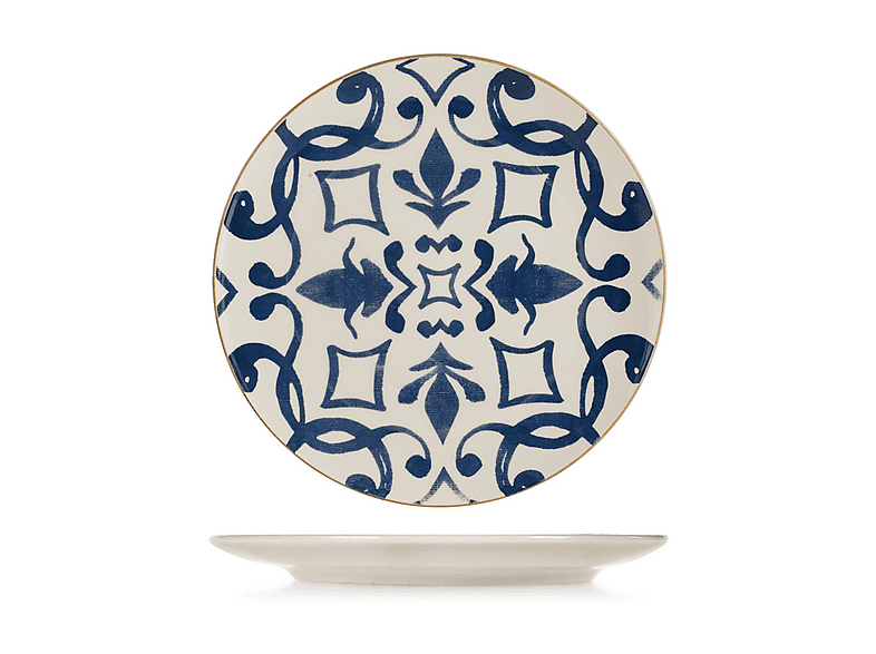 SET PIATTI H&H Servizio Tavola 18 Pezzi Beatriz in Stoneware