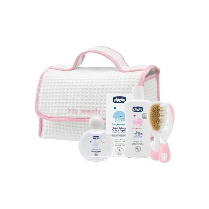 Set regalo Beauty Bag con manico BABY MOMENTS Rosa 00010617000000