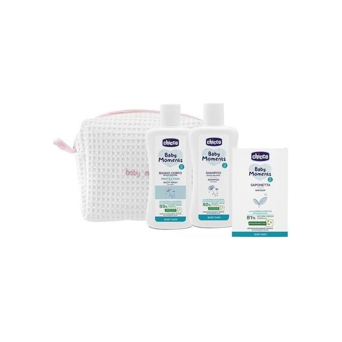 Set regalo Beauty Bag Zip BABY MOMENTS Rosa 00010615000000