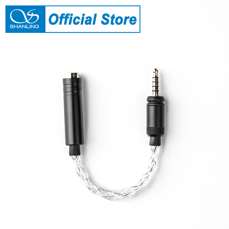 SHANLING Adattatore cavo audio bilanciato da 5 pin da 3,5 mm a 4,4 mm bilanciato per lettore MP3 HIFI M0 PRO