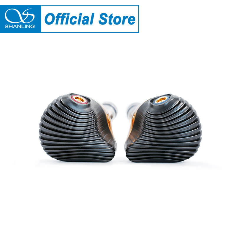 SHANLING ME600 Auricolari In-Ear con 2DD+3BA 5 Driver Ibridi, Audio Hi-Res, Connettore MMCX 3.5+4.4mm, Auricolari Cablati con Corpo in Acciaio Inossidabile