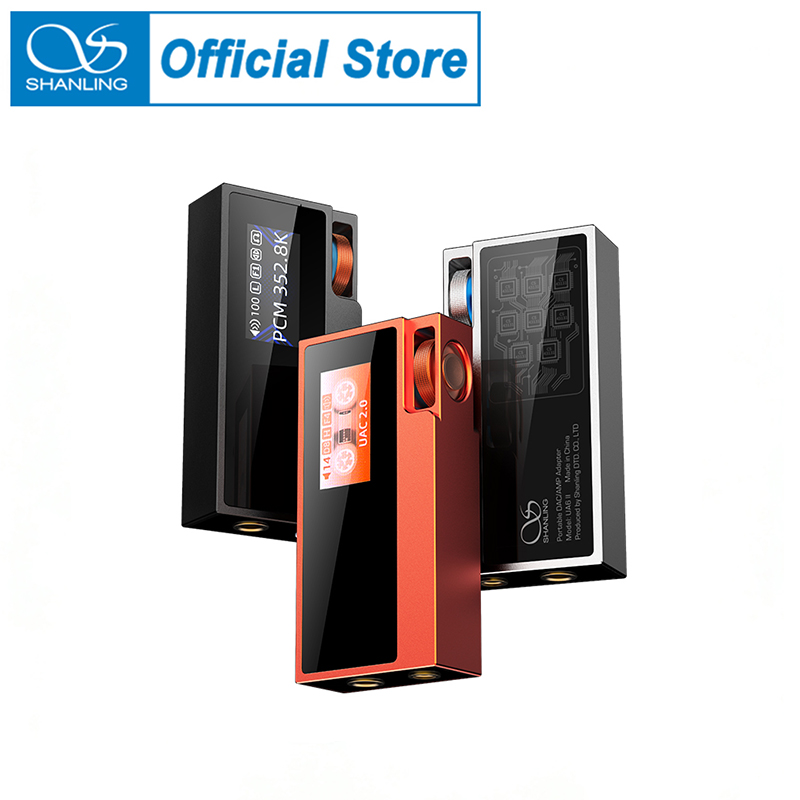 SHANLING UA6 II DAC USB Amplificatore per Cuffie 8x CS43131 Decodifica Audio HiFi HiRes PCM768 DSD512 Uscita Bilanciata 3.5mm / 4.4mm