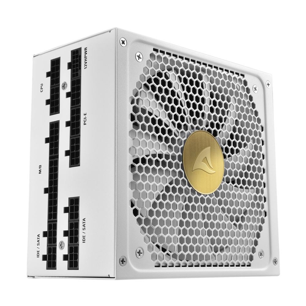 Sharkoon Alimentatore Rebel P30 Gold Wh 1000W Atx3.0 Atx 3.0 Pcie Gen5 12Vhpwr 80 Plus Gold 135Mm