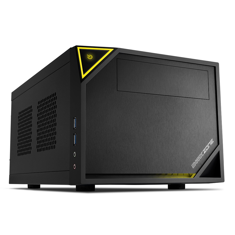 Sharkoon Case Mini-Itx 2 Slot 37 X 22.5 X 18.0 Cm Usb 3.0 Usb 2.0 1X 120 Mm Fan (Pre-Installed) Drive Bays 25-Ssd