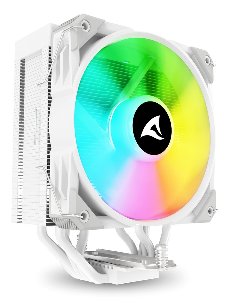 Sharkoon Dissipatore Ad Aria 1X 120Mm Argb Pwm Fan 5X Copper Pipes Direct Touch Tdp 230W Effetto