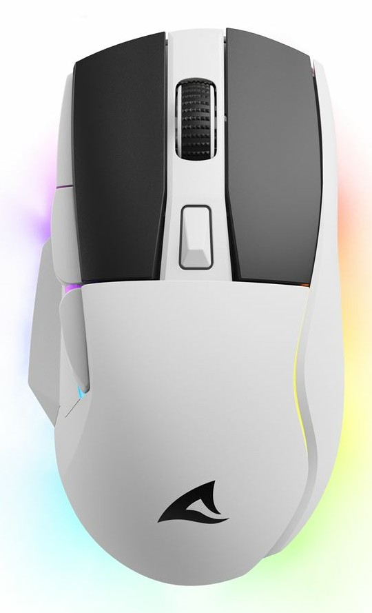 Sharkoon Mouse Skiller Sgm50 Bianco Cablato E Wireless 6400 Dpi Sharkoon Mouse Skiller Sgm50 Bianco Cablato E Wireless 6400 Dpi