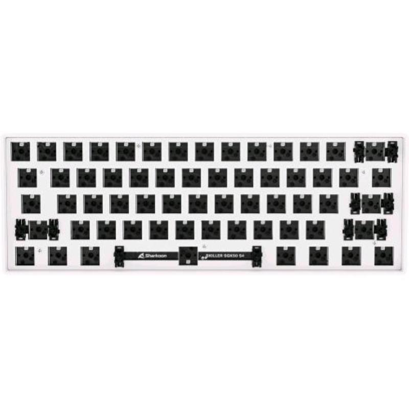 Sharkoon skiller sgk50 s4 barebone tastiera gaming usb senza interruttori e tasti ansi-layout bianco Sharkoon skiller sgk50 s4 barebone tastiera gaming usb senza interruttori e tasti ansi-layout bianco