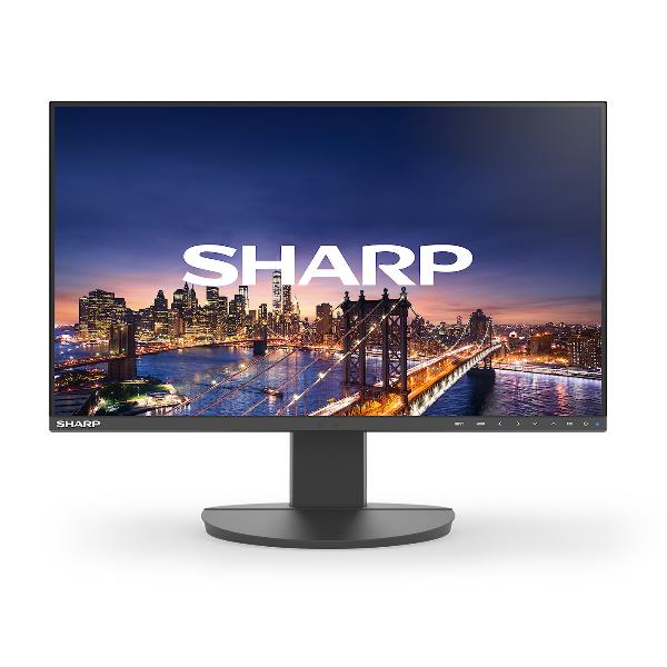 Sharp Display Solutions DD-EA242F Black 24 LCD Monitor FHD (1920X1080) Dp Hdmi Dp-Out Usb-C Vga 150 Mm Height Adjustable 60006215