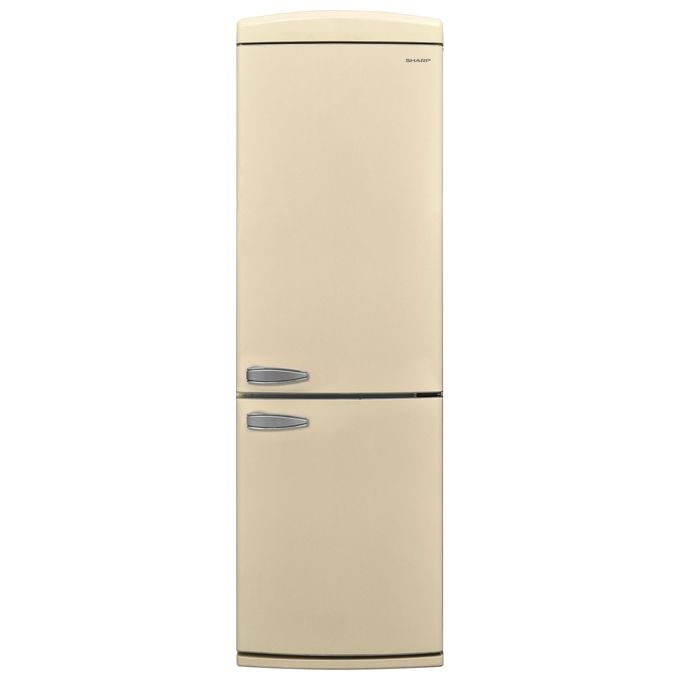 Sharp - Frigorifero Combinato Sj-nra11rmxjd Classe D 331lt-retro Beige