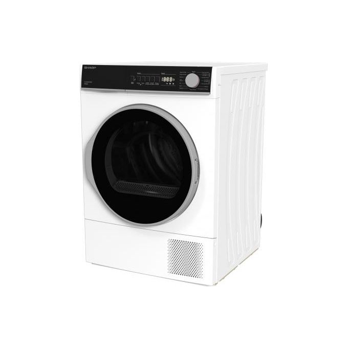 Sharp KD-NHB0S7GW21-IT Asciugatrice Pompa di Calore 10 Kg Classe A++ 15 Programmi 65 dB (84x59x60 cm) colore Bianco