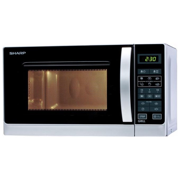 Sharp R-642INW Forno a microonde combinato 20 L 800 W grill quarzo 1000 W 8 programmi touch colore Nero