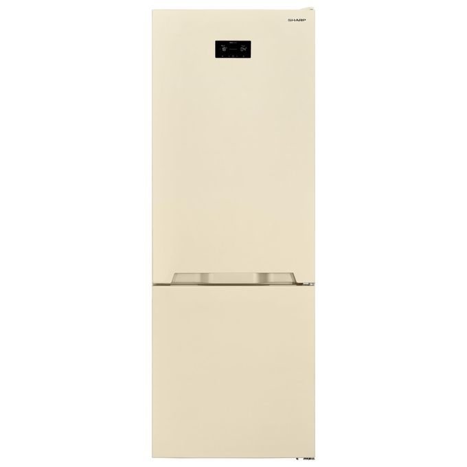 Sharp SJ-NBA34IHXJE Frigorifero Combinato 481 L 192 cm Classe E 41 dB Total No Frost Display colore Beige Sharp SJ-NBA34IHXJE Frigorifero Combinato 481 L 192 cm Classe E 41 dB Total No Frost Display colore Beige