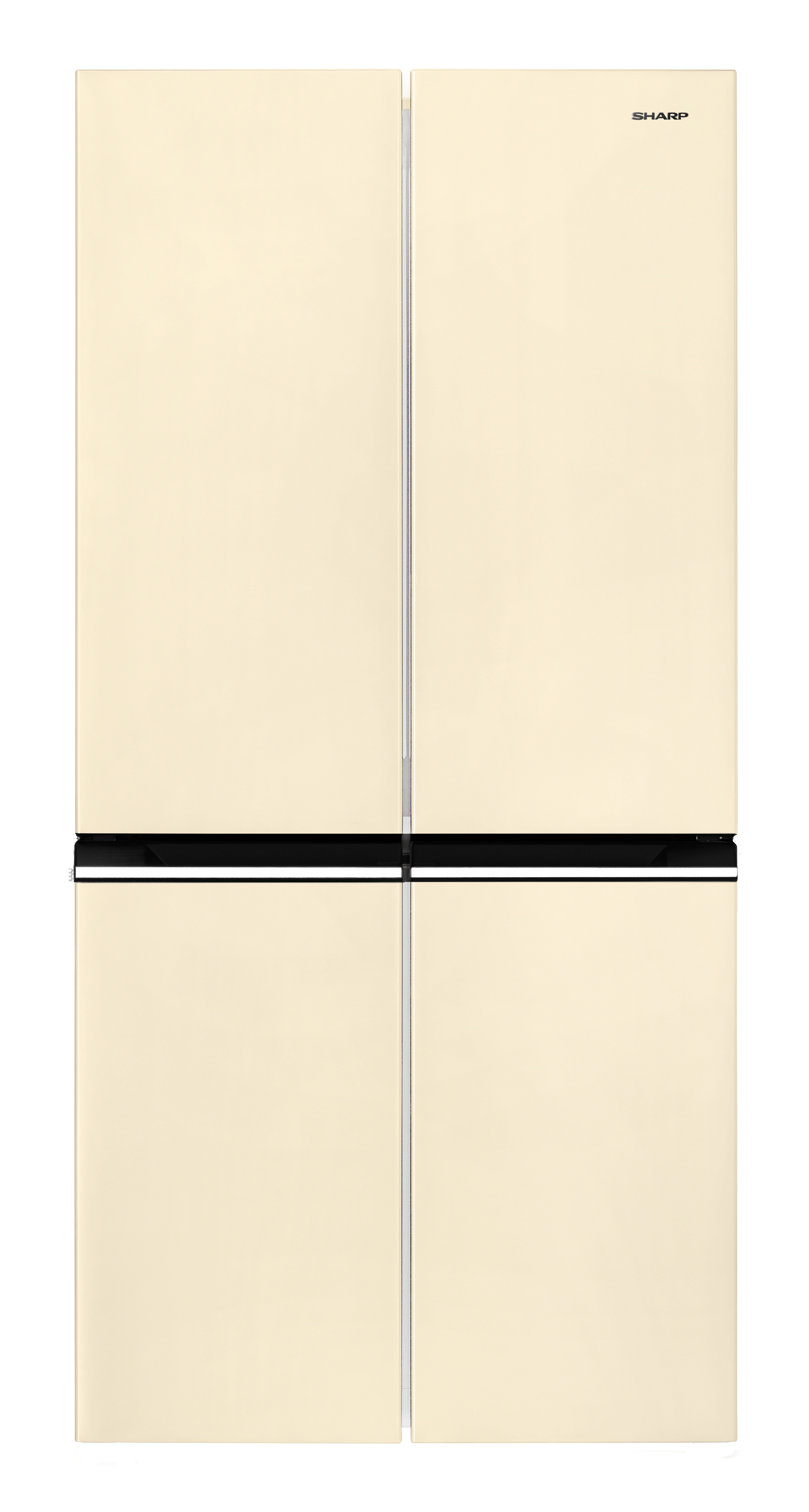 Sharp SJ-NFA15IMXJE frigorifero side-by-side Libera installazione 488 L Crema