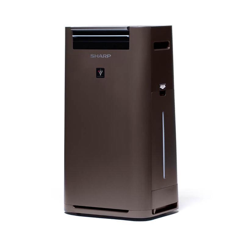 Sharp ua-hg40e-t purificatore d`aria con funzione umidificatore 24w 3 filtri fino a 28mq grigio