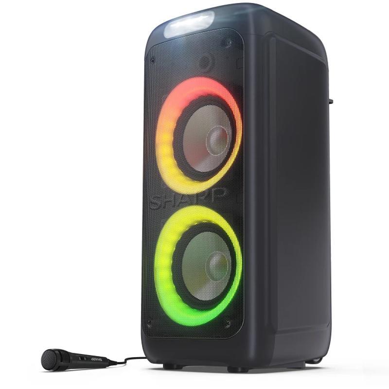 Sharp xparty street beat (ps-949) - speaker bluetooth portatile tws - 260w - usb - aux - gioco luce led rgb Sharp xparty street beat (ps-949) - speaker bluetooth portatile tws - 260w - usb - aux - gioco luce led rgb