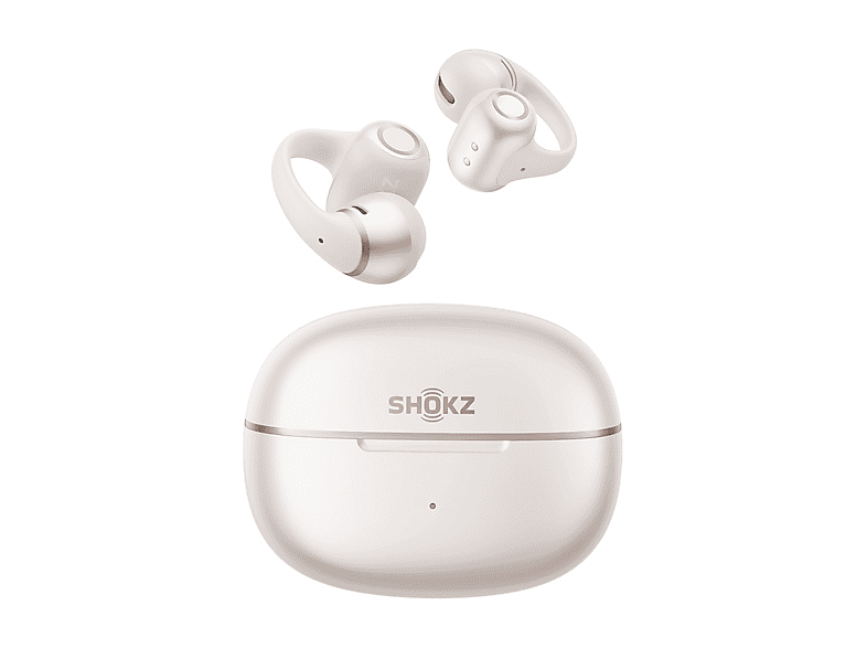 SHOKZ Open Dots 2 AURICOLARI WIRELESS, Pearl White
