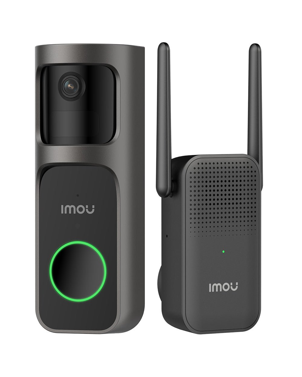 Sicurezza All-In-One - Kit Campanello 2S con Vista Panoramica a 180° |, 3MP 2K / Nessuno