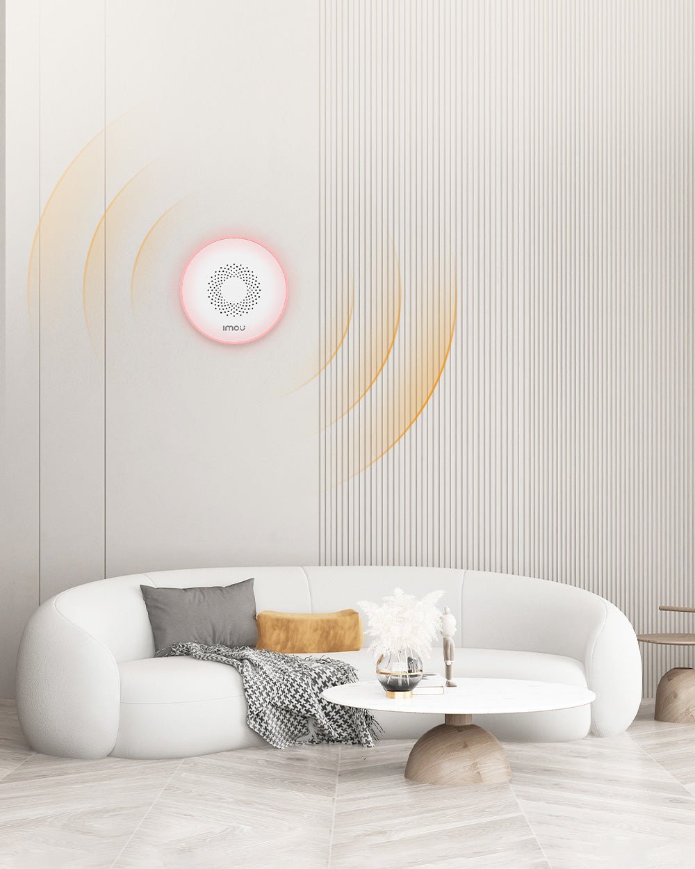 Sistema di sicurezza domestico [allarme + sensore] IMOU, Sirena di allarme
