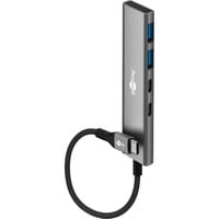 Slim 4-Port USB-C a USB-C/USB-A 5 Gbit/s, Hub USB