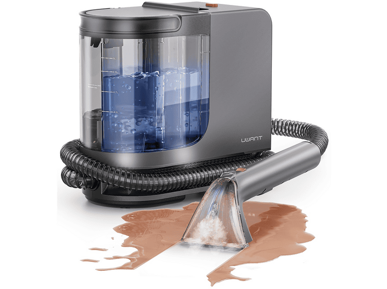 SMACCHIATORE UWANT Y200 Steam Smacchiatore con Vapore, Potenza 1750 W, Grigio