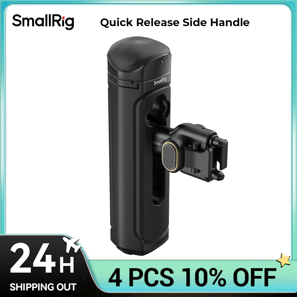 SmallRig maniglia laterale a sgancio rapido per iPhone 15 Series Cage per Huawei per Samsung Cage per gabbia universale per cellulare 4299
