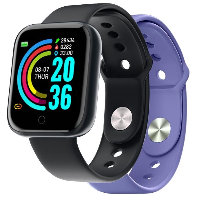 SMARTBAND CELLY TRAINER , Durata batteria 120 h, Scocca in Plastica, Touchscreen, Compatibile con iOS, Android, VIOLA