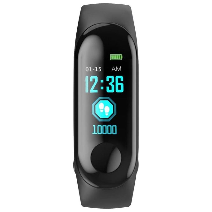SMARTBAND CELLY TRAINER , Durata batteria 144 h, Scocca in Plastica, Touchscreen, Compatibile con iOS, Android, NERO