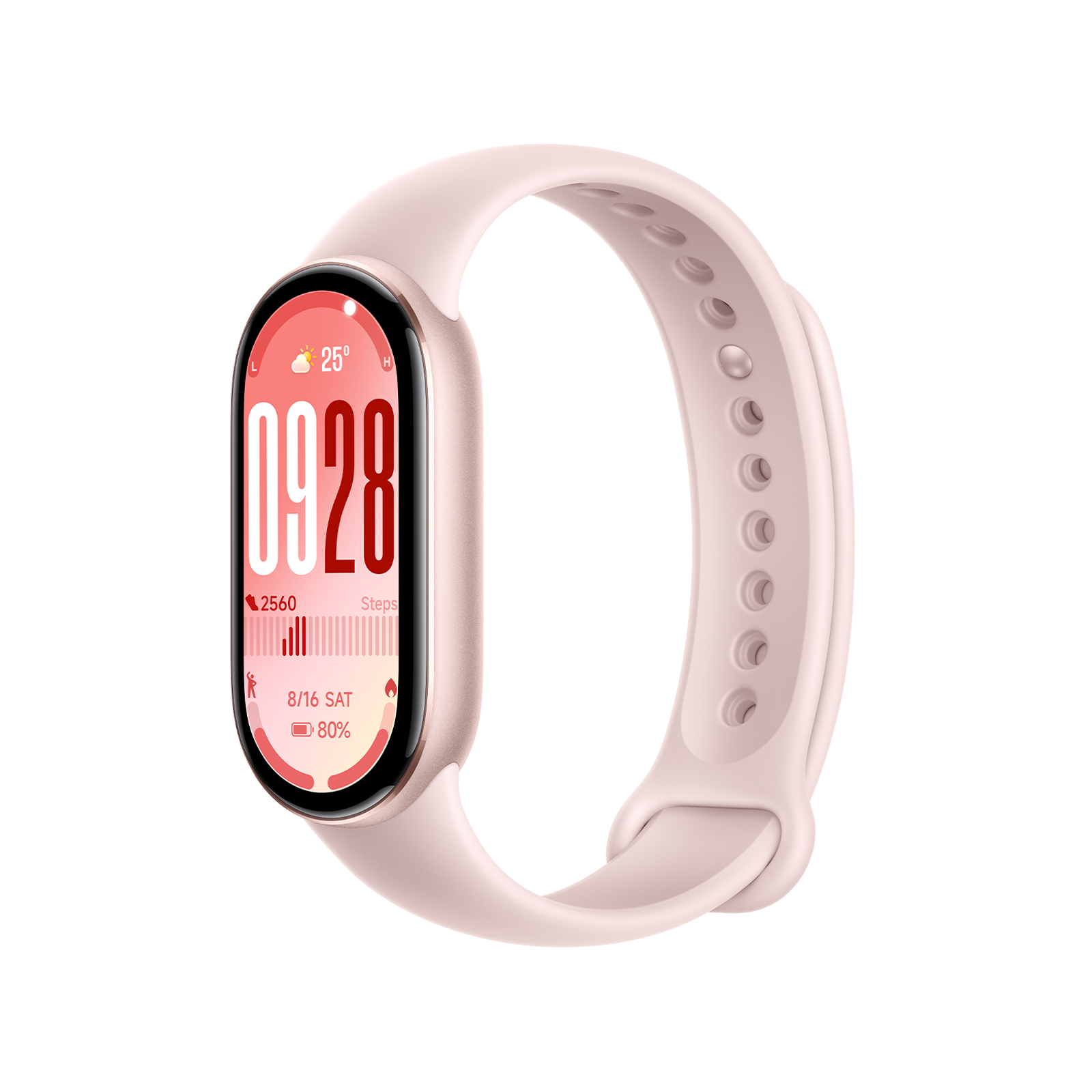 SMARTBAND XIAOMI Smart Band 10 , Durata batteria 504 h, Touchscreen, Compatibile con iOS, Android, Mystic Rose