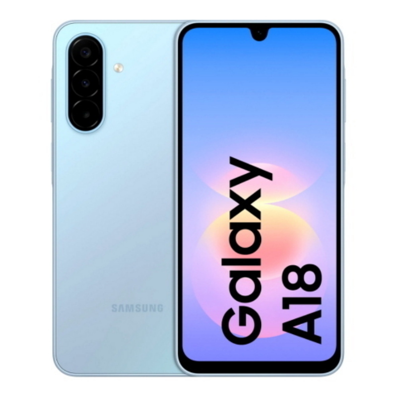 Smartphone 6,7" GALAXY A18 4G Lte Light blue ( 128GB Ram 4GB Batteria 5000mAh )