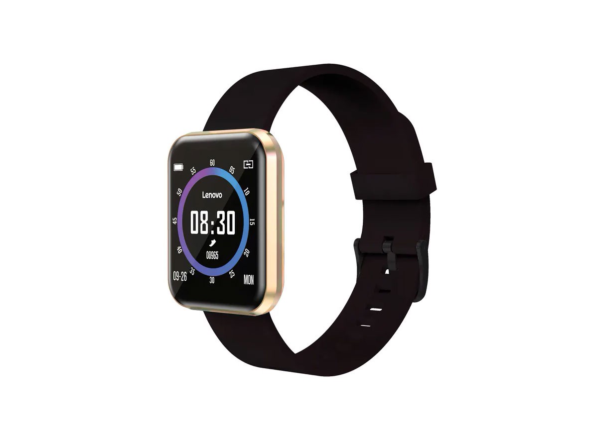Smartwatch 144 Touch Android/Ios Lenovo Ip67 2.5D Glass Sat. Gold