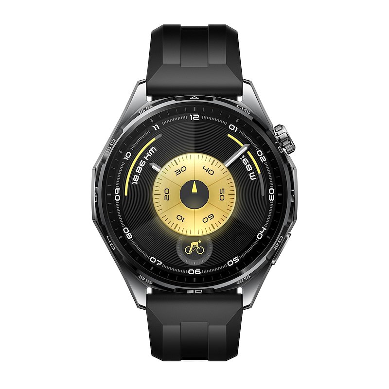 SMARTWATCH HUAWEI WATCH GT6 46mm, Display da 1,47 ", Touchscreen, 64 GB, Bluetooth 6.0, Modulo GPS integrato, Waterproof, BLACK