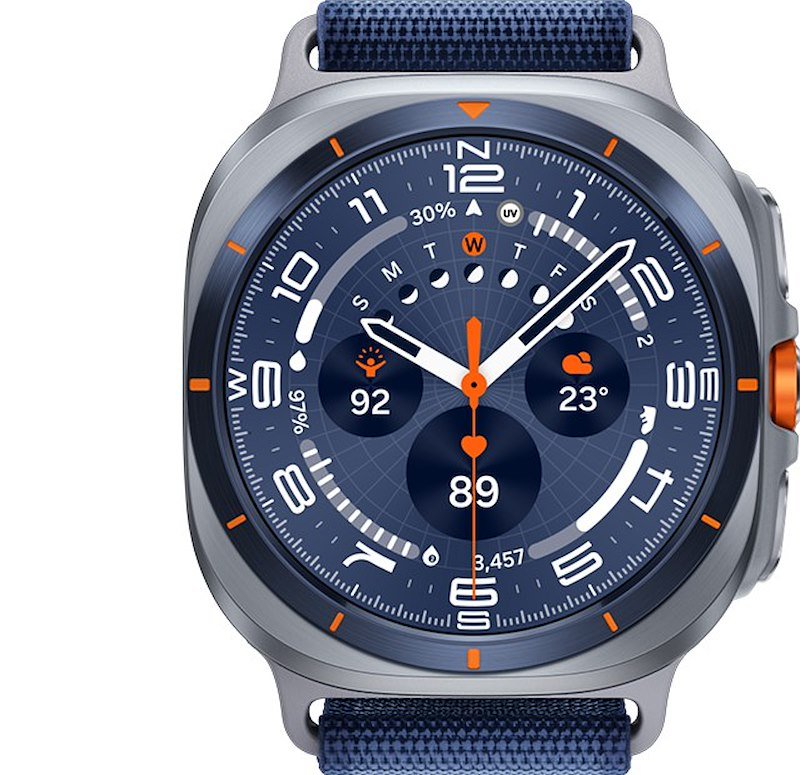 SMARTWATCH SAMSUNG Galaxy Watch Ultra 4G 47, Display da 1,5 ", Touchscreen, 64 GB, Bluetooth 5.3, Modulo GPS integrato, Waterproof, Titanium Gray