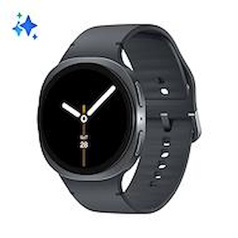 SMARTWATCH SAMSUNG Galaxy Watch8 40mm, Display da 1,3 ", Touchscreen, 32 GB, Bluetooth 5.3, Modulo GPS integrato, Waterproof, Graphite